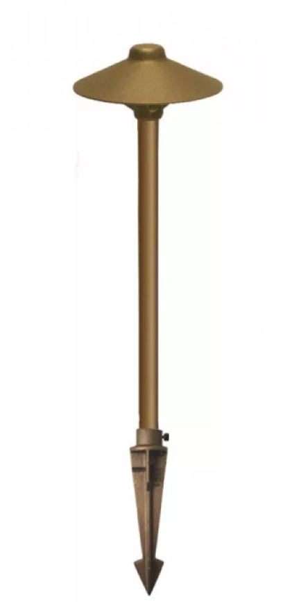 CAST Craftsman China Hat Integrated LED or Drop-In Path Light | CCPLCHB