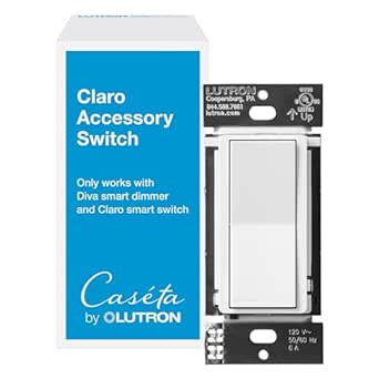 Caseta Claro Smart Accessory Switch | DVRF-AS-XX
