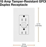 Tamper-Resistant Self Testing GFCI Receptacles - Satin Color 15A 125V | SCR-15-GFST-XX