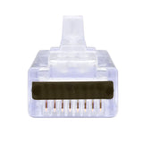 S45-1500P | ProSeries® Cat5e Unshielded Pass-Through RJ45 Modular Plugs 100pc/jar