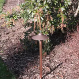 CAST Craftsman China Hat Integrated LED or Drop-In Path Light | CCPLCHB
