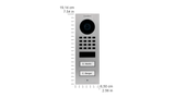 D1102V-S | Surface-Mount IP Video Door Station (2 Button)