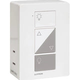 Package: Caseta Plug-In Lamp Dimmer, Pico Wireless 3-Button Remote Control, and Smart Bridge with HomeKit Technology (White)