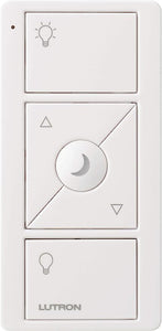 Pico Wireless Remote with Nightlight (3-button raise/lower, light icons)