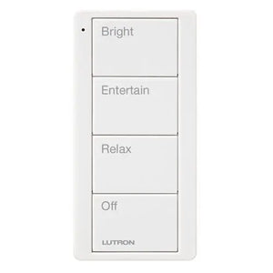 Pico 4 Button Scene Keypad (Any Room Text) | PJ2-4B-GXX-P03