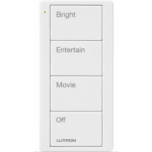 Pico 4 Button Scene Keypad (Family Room Text)