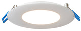4" Super Thin Round Ultimate 13.5W 120V 110° CRI 90+ Wet Type IC Air-Tight Energy Star (except DTW)