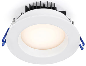 4" Round/Square Regressed Plenum Rated 14.5W 95° CRI 90+ Wet Type IC Air-Tight Energy Star