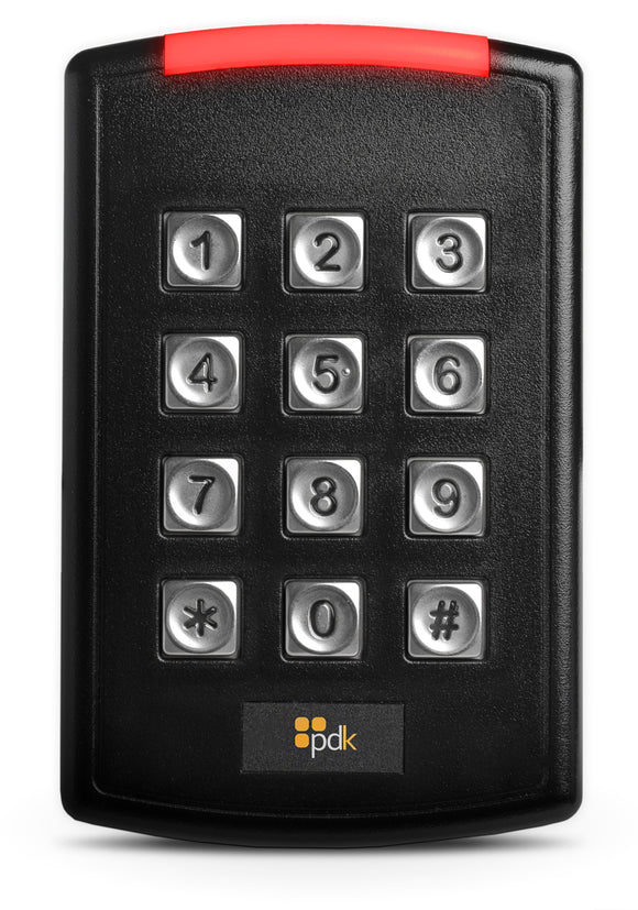 Red Keypad Reader High Security +Prox + Mobile