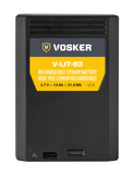 Rechargeable lithium battery pack for VOSKER® 300