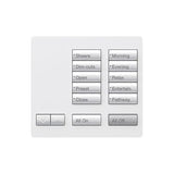 RadioRA 2 Tabletop Designer Keypad (10-button with raise/lower) | RR-T10RL-XX