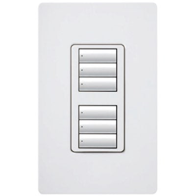 RadioRA 2 Wall-mount Designer Keypads (3 Button dual group)